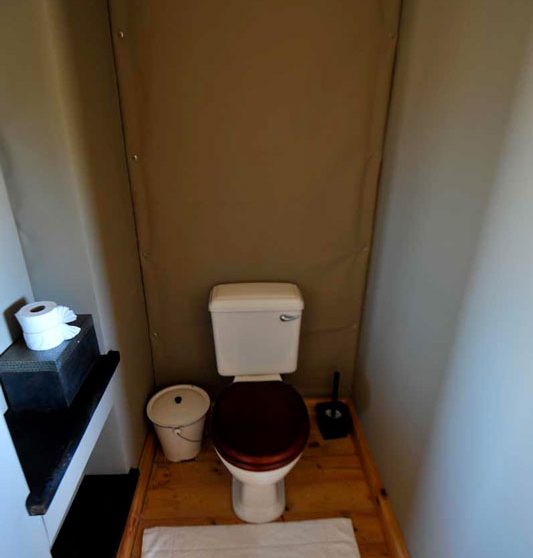 Les toilettes en Namibie