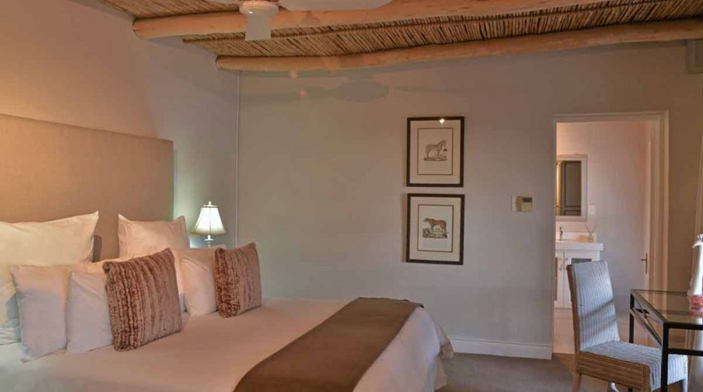 La partie chambre à Franschhoek