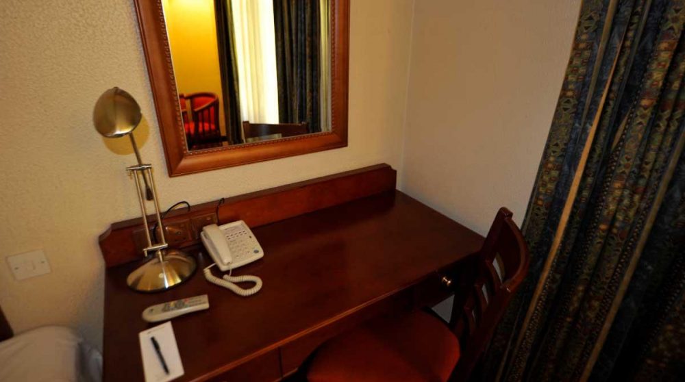 Le coin bureau au Kenya