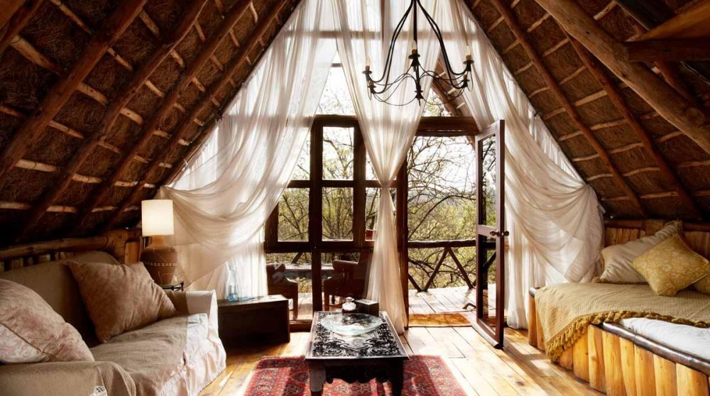 Coin détente dans un treehouse au Kenya