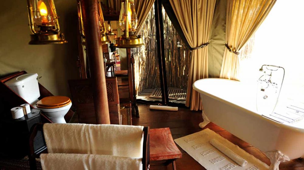 La salle de bains en Tanzanie