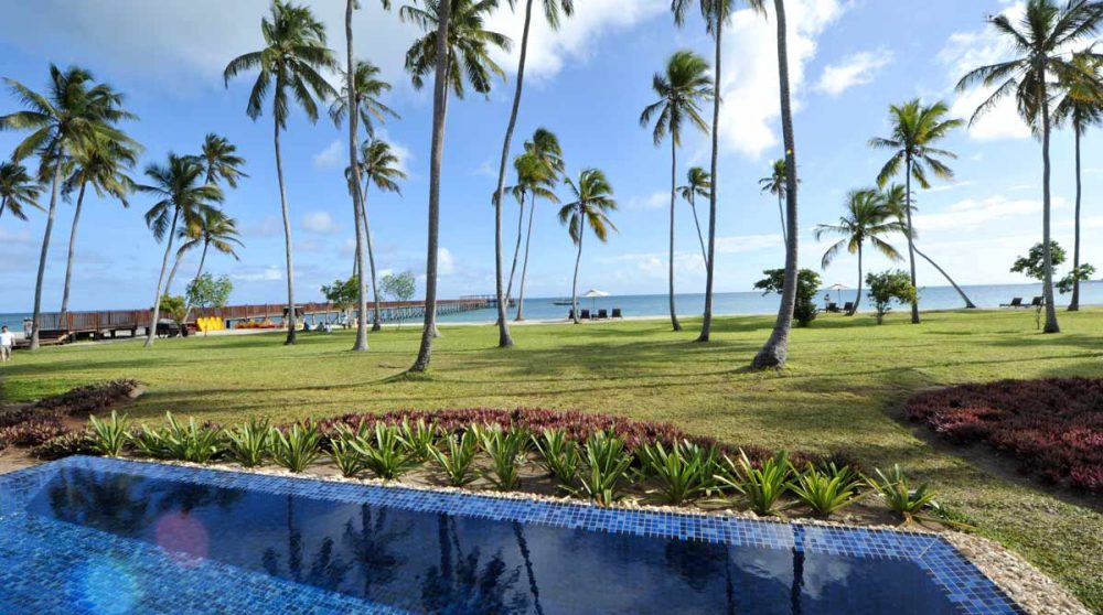 La piscine privée avec vue en Tanzanie