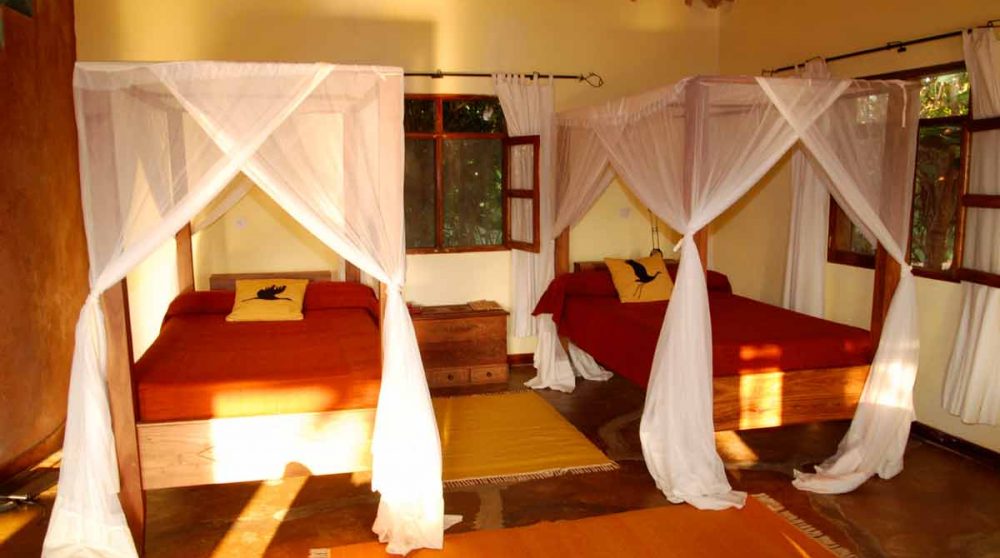 Vue d'une chambre en Tanzanie