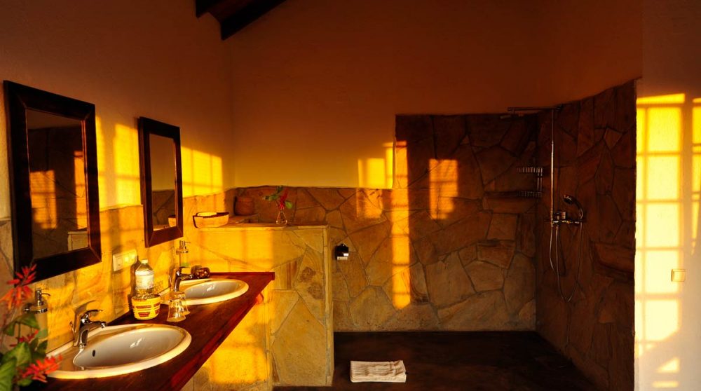 Une salle de bains en Tanzanie