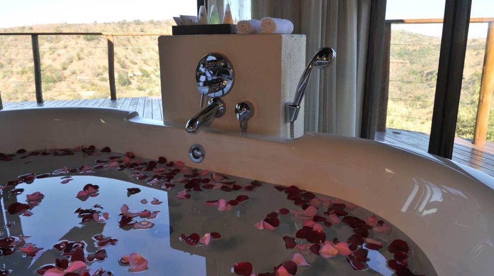 Une baignoire en Afrique du Sud