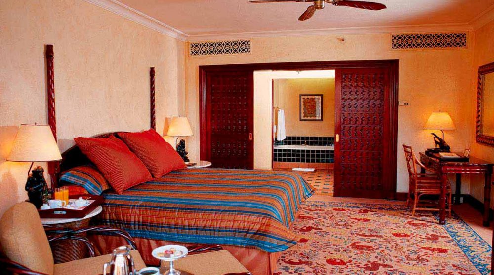 Lit dans une chambre en Afrique du Sud