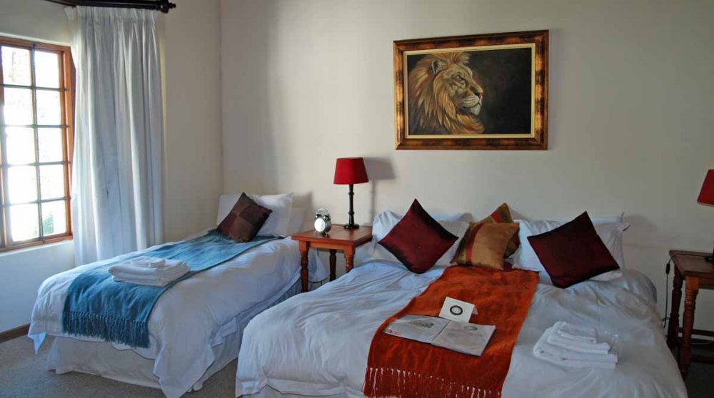 Chambres avec 3 lits en Afrique du Sud