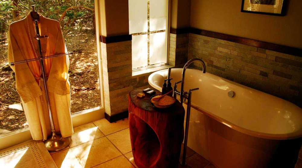 La salle de bains en Afrique du Sud