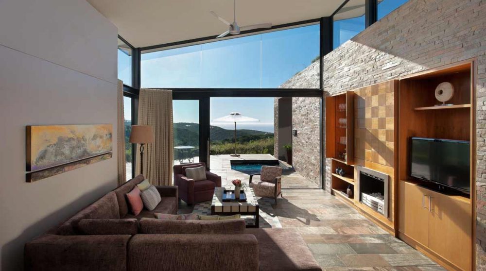 Le salon en Afrique du Sud