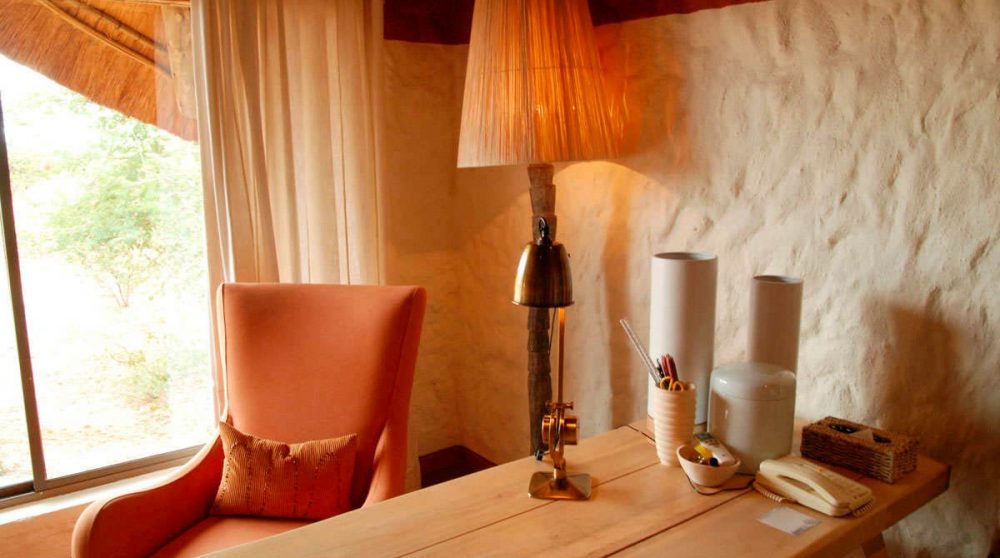 Le bureau de l'une des suites