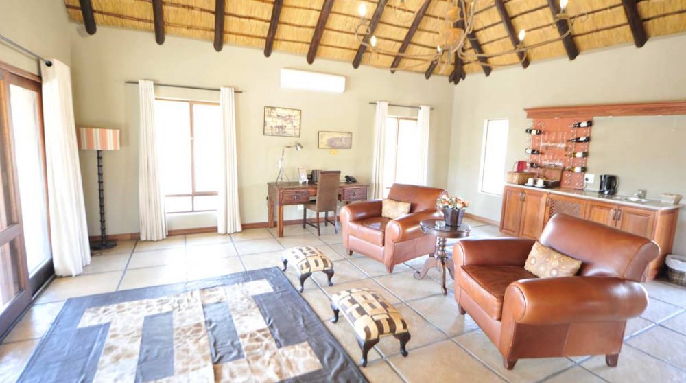 Salon dans une chambre luxury