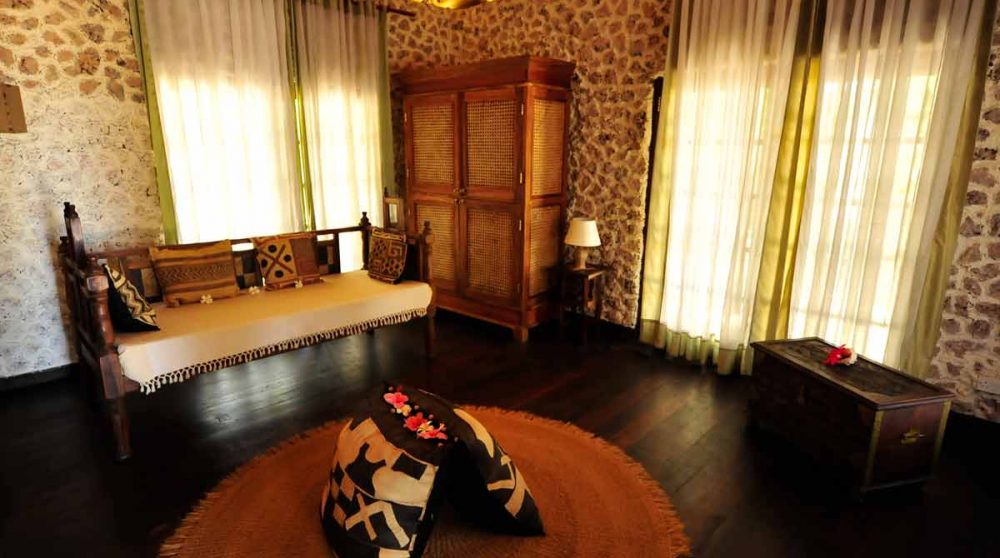 Entrée d'une chambre