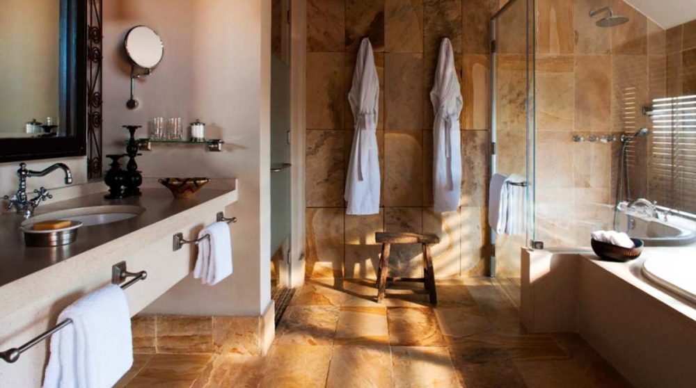 La salle de bains en Tanzanie