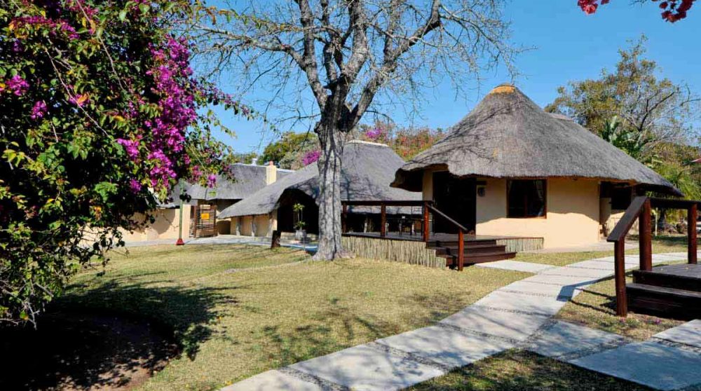 Extérieurs de rondavelles