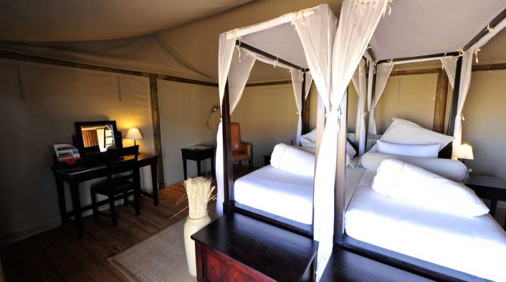 Autre vue de la chambre à Namib