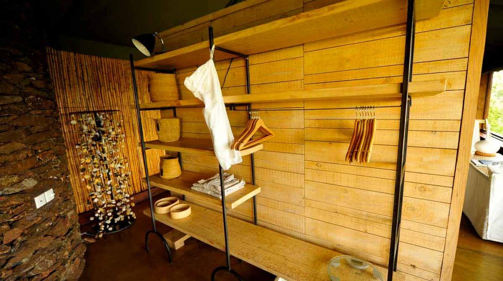 Rangement dans une chambre au Serengeti