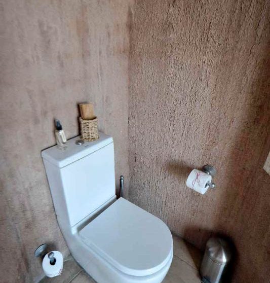 Les toilettes à Etosha