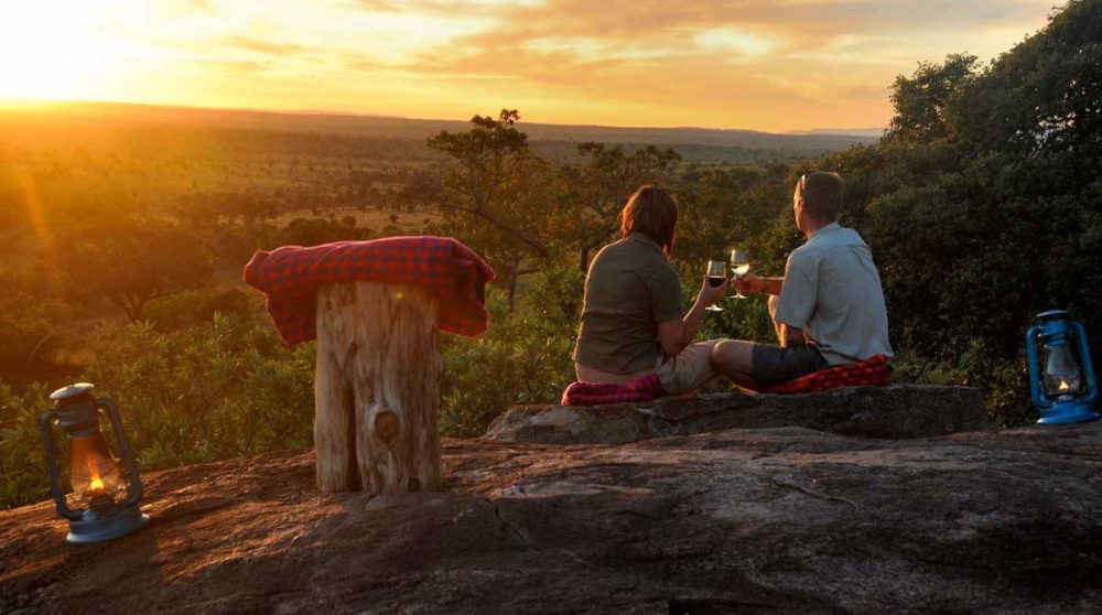 Coucher de soleil en Tanzanie