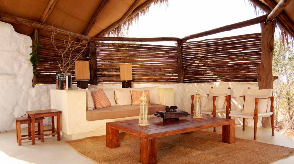 Salon de l'hôtel en Tanzanie