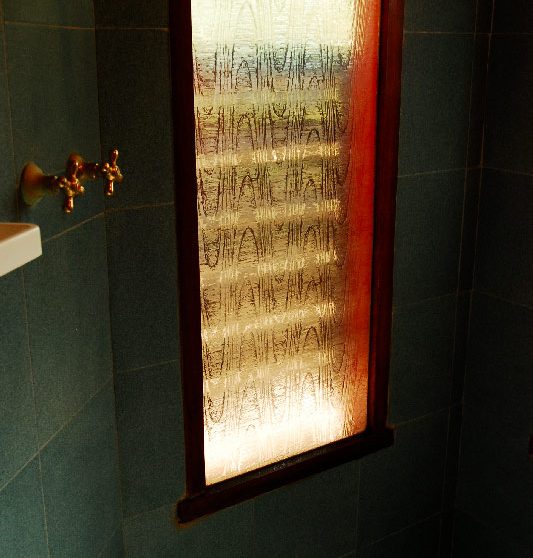 La douche dans le Kwazulu Natal