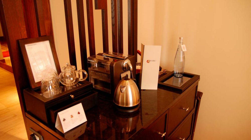 Thés et cafés dans une chambre au Cap