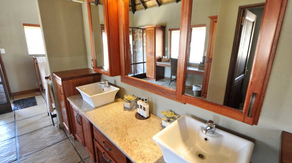 La balle de bains en Afrique du Sud