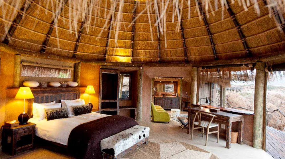 Une chambre suite dans le Damaraland