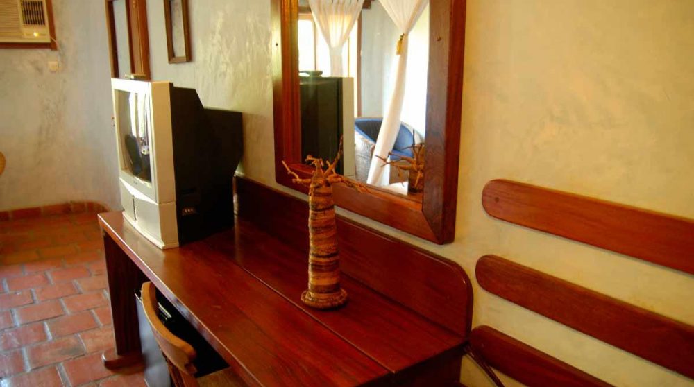 La télévision dans la chambre