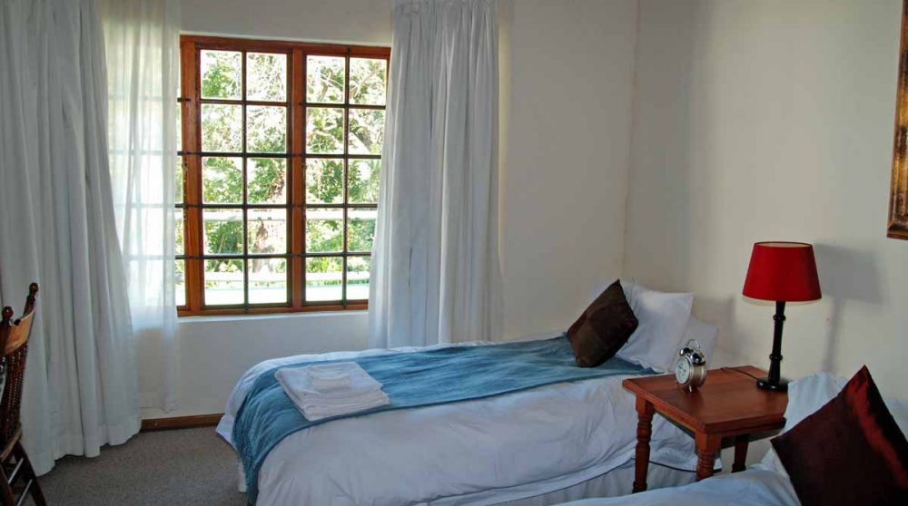 Chambre avec vue jardin