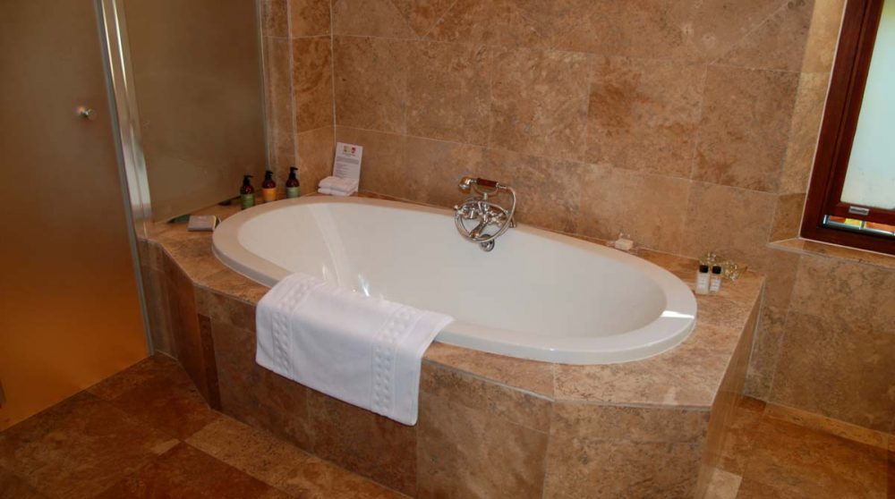 La baignoire d'une suite