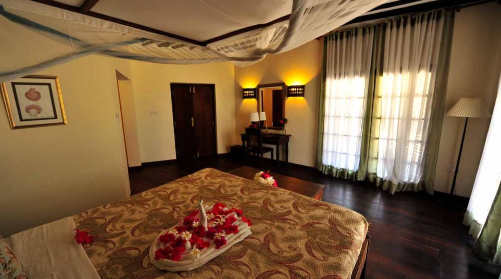Autre vue d'une chambre au Anna of Zanzibar
