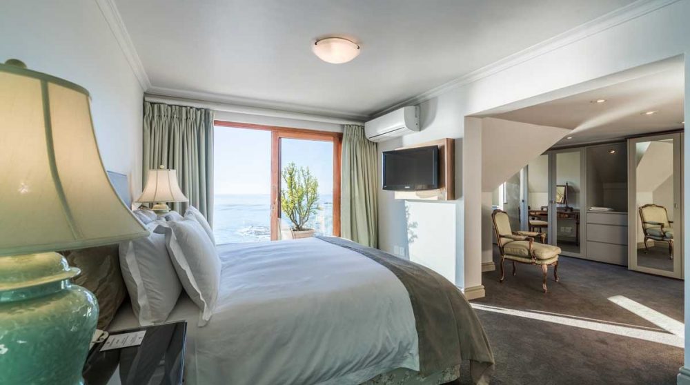 La chambre d'une Suite à Cape Town