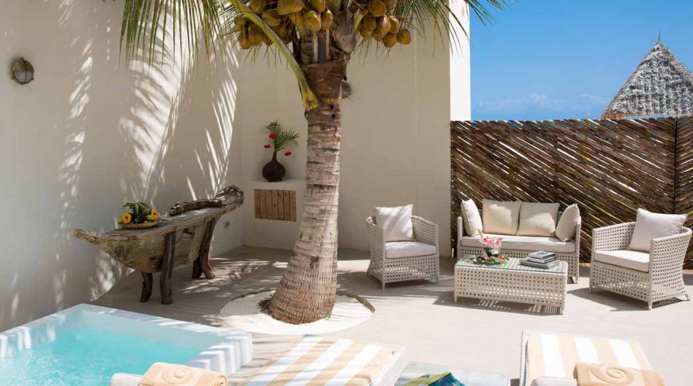Le patio en Tanzanie