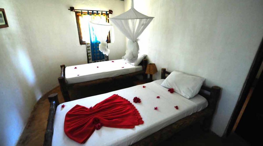 Chambre Twin au Kichanga Lodge