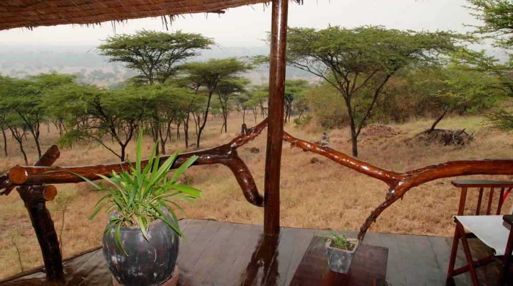 La savane depuis une suite du Mbalageti