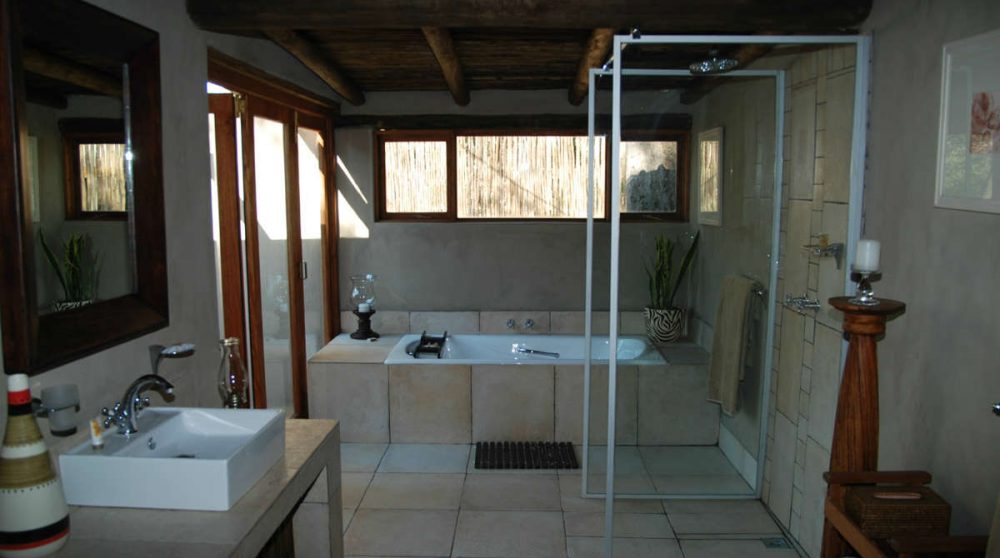 Grande salle de bains d'un chalet du Notten's