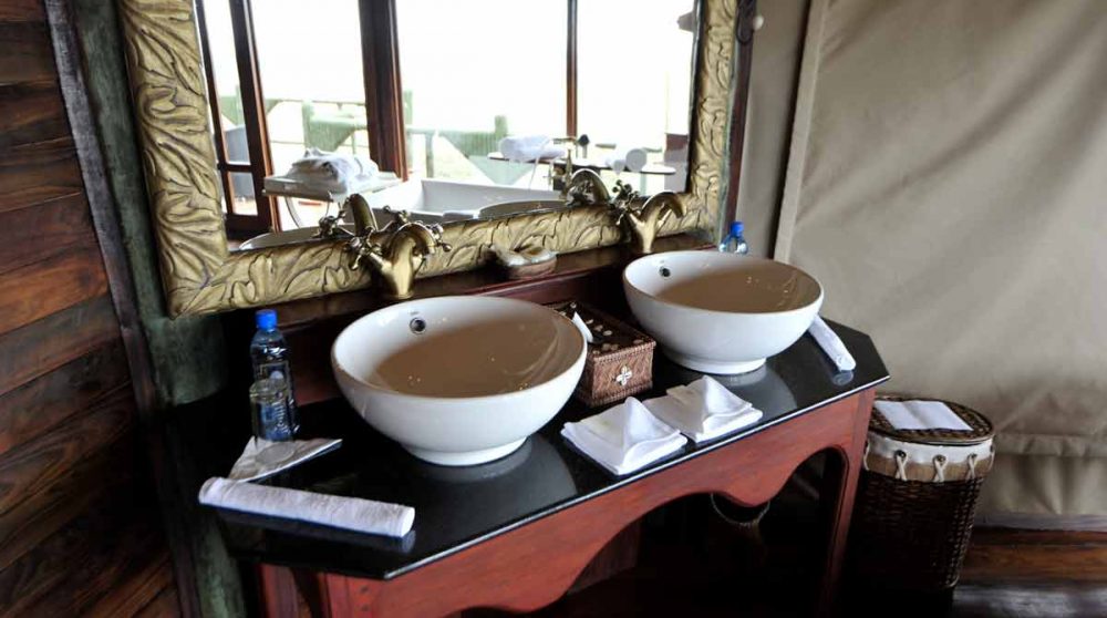 Lavabos au Soroi Serengeti Lodge