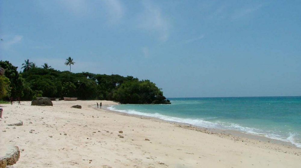 La plage de l'hôtel en Tanzanie