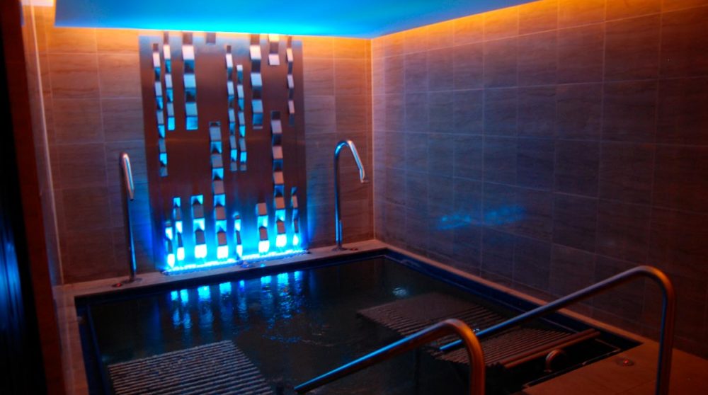 Intérieur du spa en Afrique du Sud