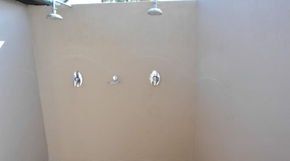 La douche extérieure à Timbavati