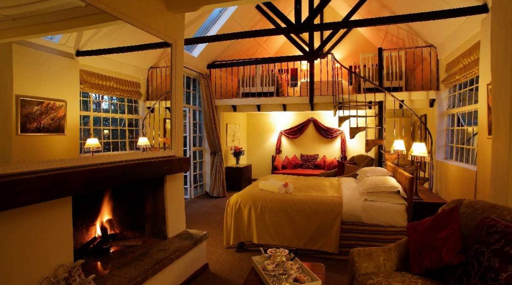 Vue sur la suite le soir au Kenya