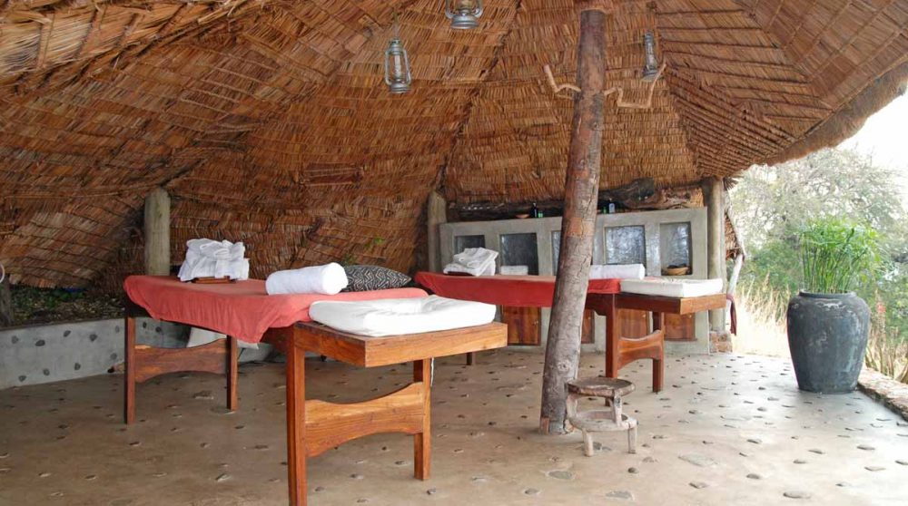 Le spa dans le Serengeti