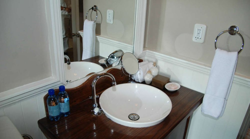 Le lavabo en Afrique du Sud