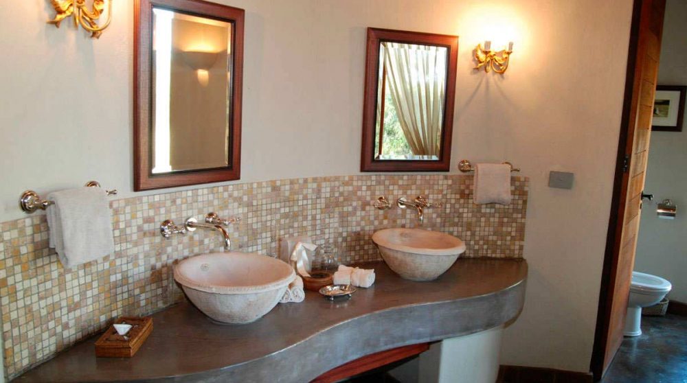 La salle de bains en Afrique du Sud