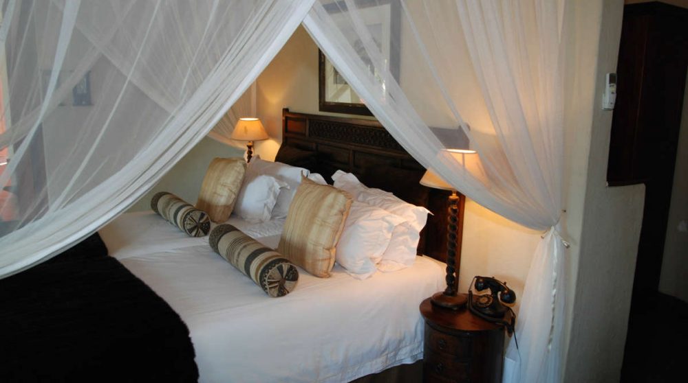 Le lit de la suite présidentielle