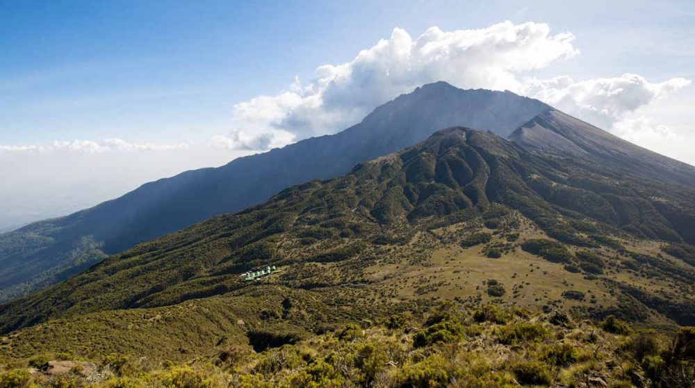 Le Mont Meru à Arusha