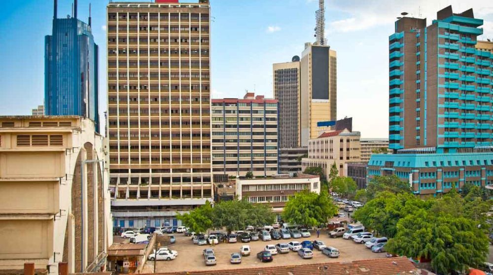 Des immeubles dans la ville