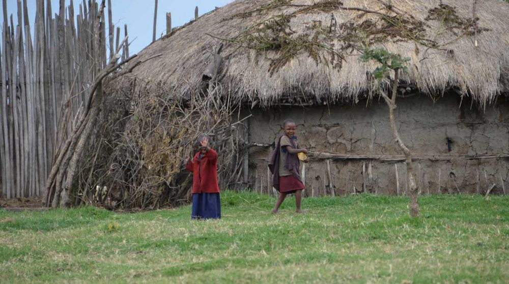 Une maison traditionelle au Cratère Empakai