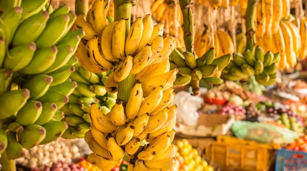 Un marché dans une rue de la capitale kenyane, Nairobi