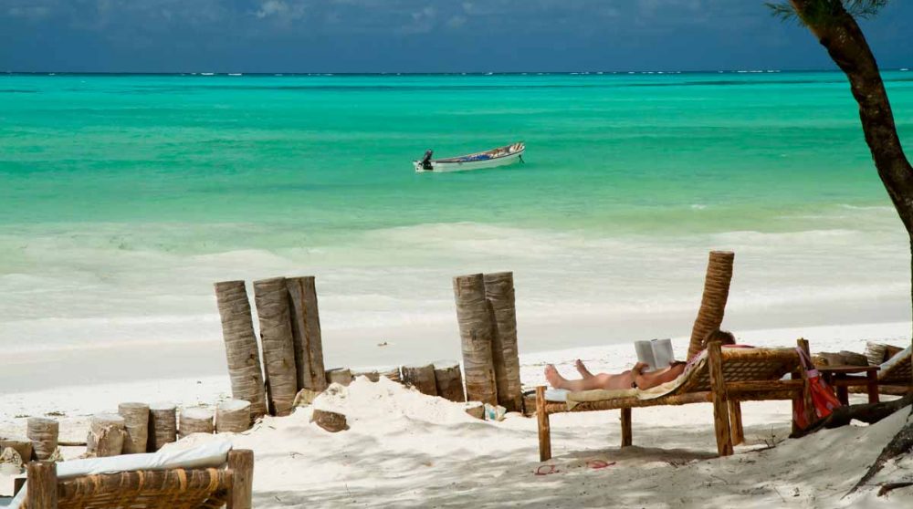 Paje Beach en Tanzanie